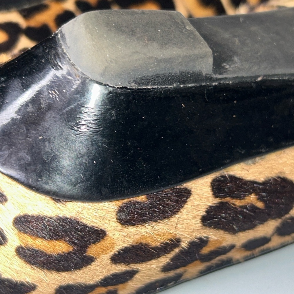 Euc target leopard wedge flat shoe - Picture 7 of 7